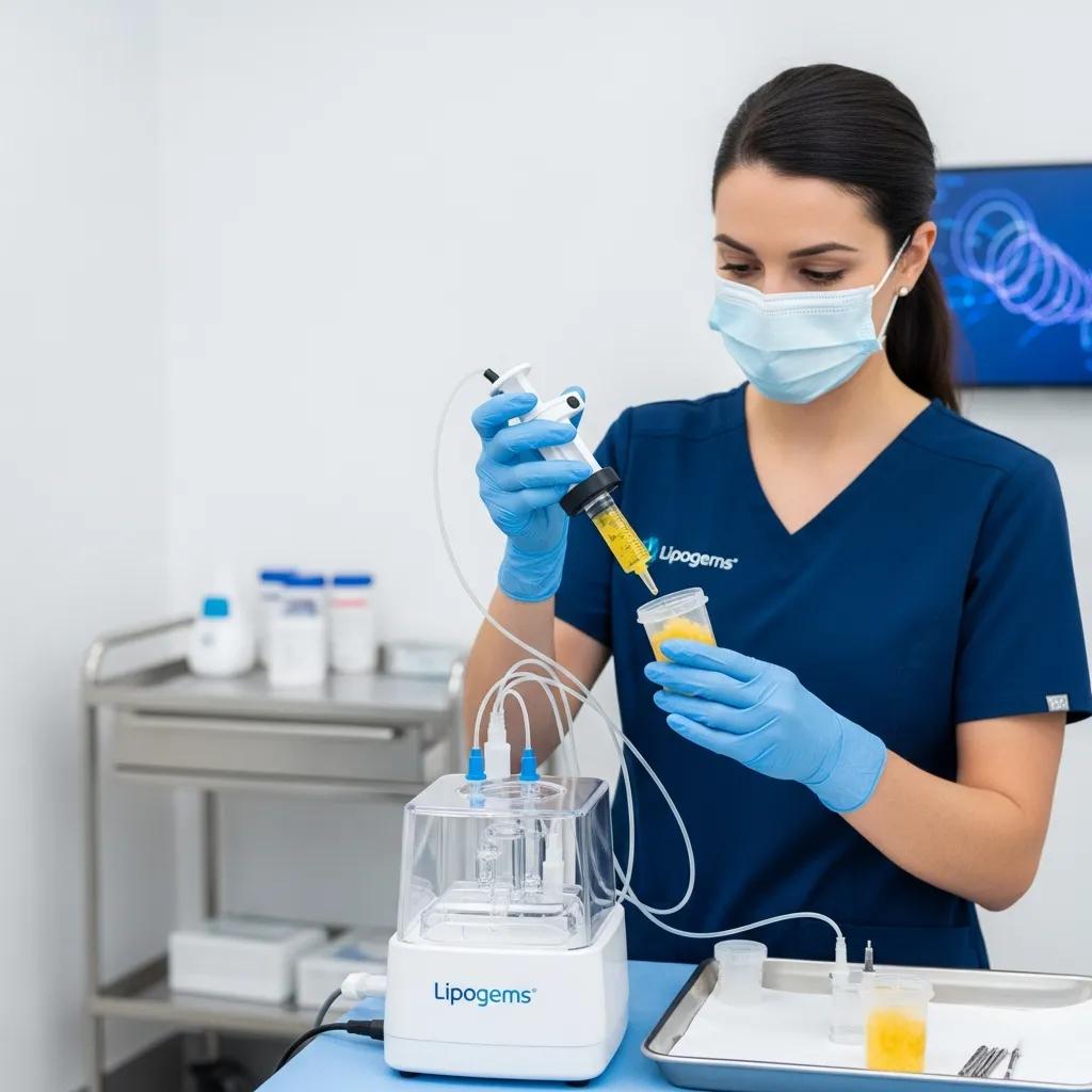 Demonstration of the Lipogems adipose‑derived therapy workflow in clinic